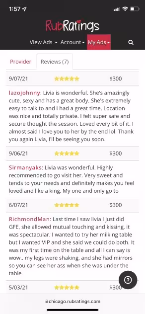 Livia - Escort/Massage in Chicago, IL