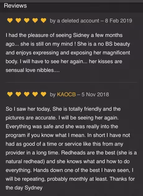 Sydney / Sidney and Nikki